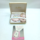 1960s Lady Sunbeam Ls5 Electric Shaver Pink Gold Starburst Original Box Mcm Work
