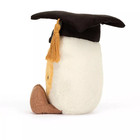 Amuseables Boiled Egg Graduation Jelly Cat Soft Plush Toy Nwt Free With Dust Bag