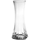 Clear Glass Square Bud Vase Dishwasher Safe 6 Inch Stem Holder Made In Italy New