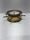 Vintage Schatz Ships Bell Maritime Clock Brass Untested