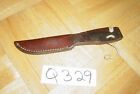 Vintage Queen Fixed Blade 6 Inch Knife   Scabard