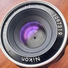 Nikon Nikkor-h Auto 50mm F2 Manual Focus Lens Vintage Photography