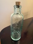 Antique Aqua Johnson s American Anodyne Liniment Aqua Medicine Bottle Pharmacy