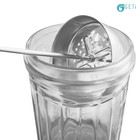 Disinfecting Jar - 40 Oz Tall Thick Glass Jar For Barber   Beauty Shops - Ide   