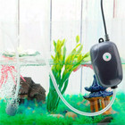 Silent Air Pump Aquarium Fish Tank Pump Hydroponic Oxygen 2 Outlet 5w Pump