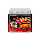 Samyang Buldak Hot Chicken Soup Ramen 145g X 4   korean Spicy Noodles  Fire Noodle