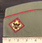 Vintage Boy Scouts Of America Garrison Hat Size Extra Large Xl Official Bsa