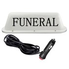 Funeral Logo Sign Cab Roof Top Topper Light Illuminated 5w Dc12v Cigarette