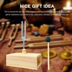 3x 432 Hz Tuning Fork With Resonance Box for Sound Healing tuning Fork6596