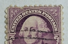 U s  Postage Stamp   George Washington   3   Violet   Posted cancelled   1932  13