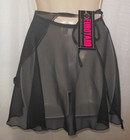 Eurotard One Size Women s Georgette Ballet Dance Wrap Skirt Black 10362