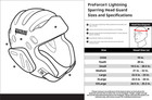 Proforce Lightning Karate Headgear Tae Kwon Do Sparring Head Guard Gear Child