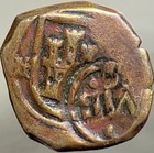 Beautiful 1619 Coin Spanish 8 Maravedi Counterstamps Countermark Genuine