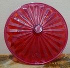 Vintage Mid Century Mcm Candy nut tea Dish Container Storage Lid Plastic Cool