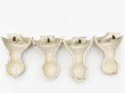 Vintage Cast Iron Clawfoot Tub Feet     Matching Set Of 4 Antique Bathtub Legs