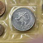 1968 Mexico Silver 25 Pesos Olympic Coin Mint Set Still Sealed And Envelope 