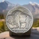 1936-d Buffalo Nickel Full Date Fast Free Shipping With Tracking