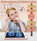 Lcd Writing Tablet Kids Toys For Girls Boys Age 2-3 Gift Ideas  Unicorn Color   