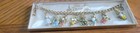 Iob Disneyland Souvenir 7  Charm Bracelet Snow White   Seven Dwarfs 50 s Or 60 s
