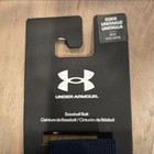 Under Armour Boys Youth Baseball Belt Navy Blue Osfa One Size