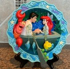 Disney Store The Little Mermaid Kiss The Girl Collectible 3d Plate 2418 5000