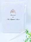 Mis Quince A  os Quinceanera Guest Book With Silver Design Decoration