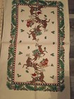 2- Vintage Linen Kitchen Christmas Dish Towels Lot Rare 