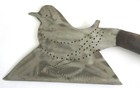 Antique Vintage Old Butcher Cleaver Dove Figure Meat Chopper Knife  