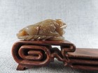 Ancient Chinese Hetian Jade Manual Sculpture Hand-carved Mythical Creatur I