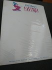 Unused Paper Sheets Of Disney In-studio Illustrated Fantasia Stationery  1985
