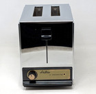 Rare Vintage Toastmaster Astra 2 Slice Chrome Automatic Toaster B124 With Box