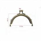Metal Purse Frames  10pcs Kiss Lock Clasp Frame For Coin Bag Diy  Bronze