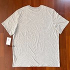 Nike Dri-fit Just Do It Banner  Mens Short Sleeve Training Gym Shirt Grey Xl