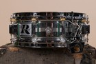 Vintage Rogers 5x14 Big R  green Felt  Dynasonic Snare Drum