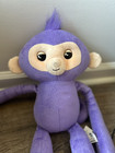 Fingerlings Hugs - Advanced Interactive Purple Plush Baby Monkey Pet