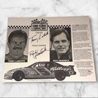 Terry Labonte 2-time Champion Hof Nascar Signed Photo 1994 Hms  5 Kelloggs Chevy