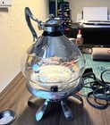 Vintage Glass Coffee Warmer