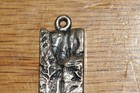 Yosemite Falls National Park 2425 Feet Sterling Silver Vintage Pendant Charm Vin