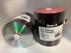 100 New Spin-x Cd-r red Thermal Hub Print  Diamond Back  52x  80min   Free Ship