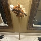 Tek Nek Ride On Stick Horse Singing  Gallop - Talking Sounds Brown -watch Video