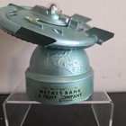 Vintage Flying Saucer Coin Bank Ncr Duro Mold  1956 Incomplete