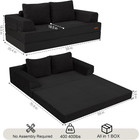 Futon Sofa Bed  Convertible Folding Sofa Bed  Boneless Couch Loveseat Corduroy W