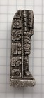 Vintage Aztec Mayan Stone Totem Statue Souvenir  huitzilopochtli Sun   War God 