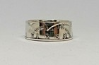 Jfk Half Dollar Silver Coin Ring   1965-1966-1967-1968-1969 Sizes 7-14