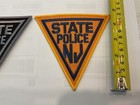 State Police New Jersey Collectors Patch Set 2 Full Size Patches New