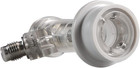 Ball Lock Gas Disconnect With Check Valve  5 16in  For Homebrewing
