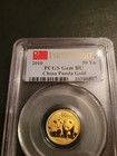 2010 China 1 10 Oz Gold Panda Coin Gem Bu Pcgs First Strike 50 Yn Lot 130