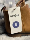 Cat   Jack Boots Toddler Girls Sz 8 Toddler Penelope Brown Booties Zipper Nwt