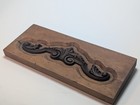 Antique Architectural Wood Carving Mould Pattern Plaque For Pediment  Baroque