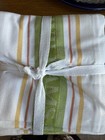 Nwt Williams Sonoma Set 4 Yellow    Green  Logo Kitchen Towels